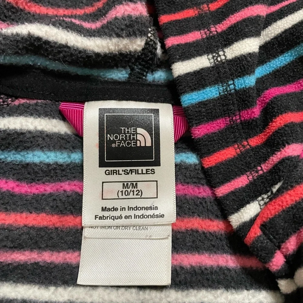 The North Face Multicolor Fleece Striped Jacket